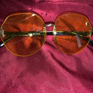 Yellow sunglasses
